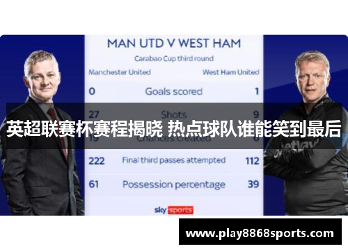 英超联赛杯赛程揭晓 热点球队谁能笑到最后
